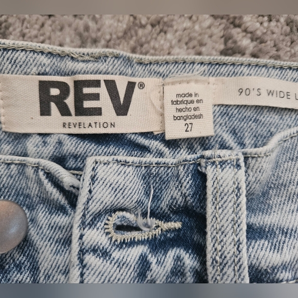 ReV 90s wide leg jeans NWT - Picture 12 of 12